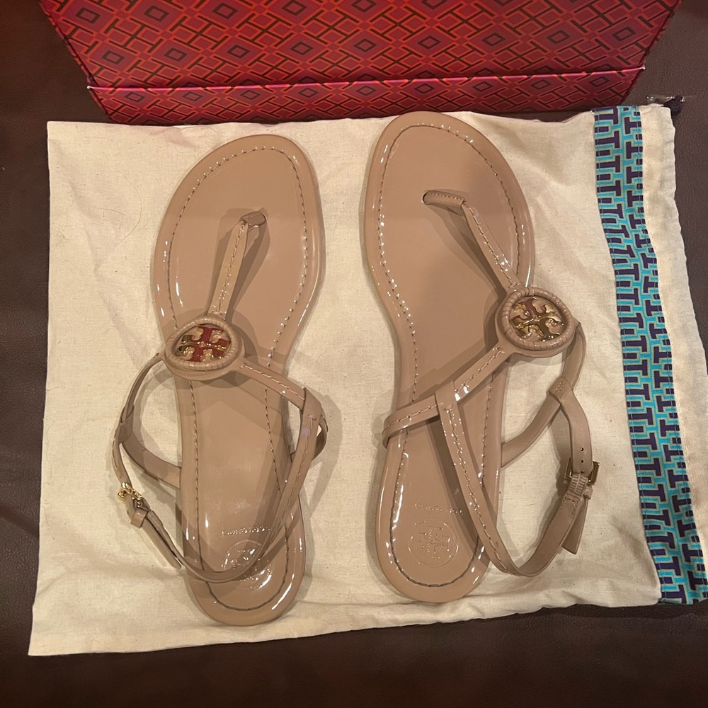 Tory Burch Nude Sandals